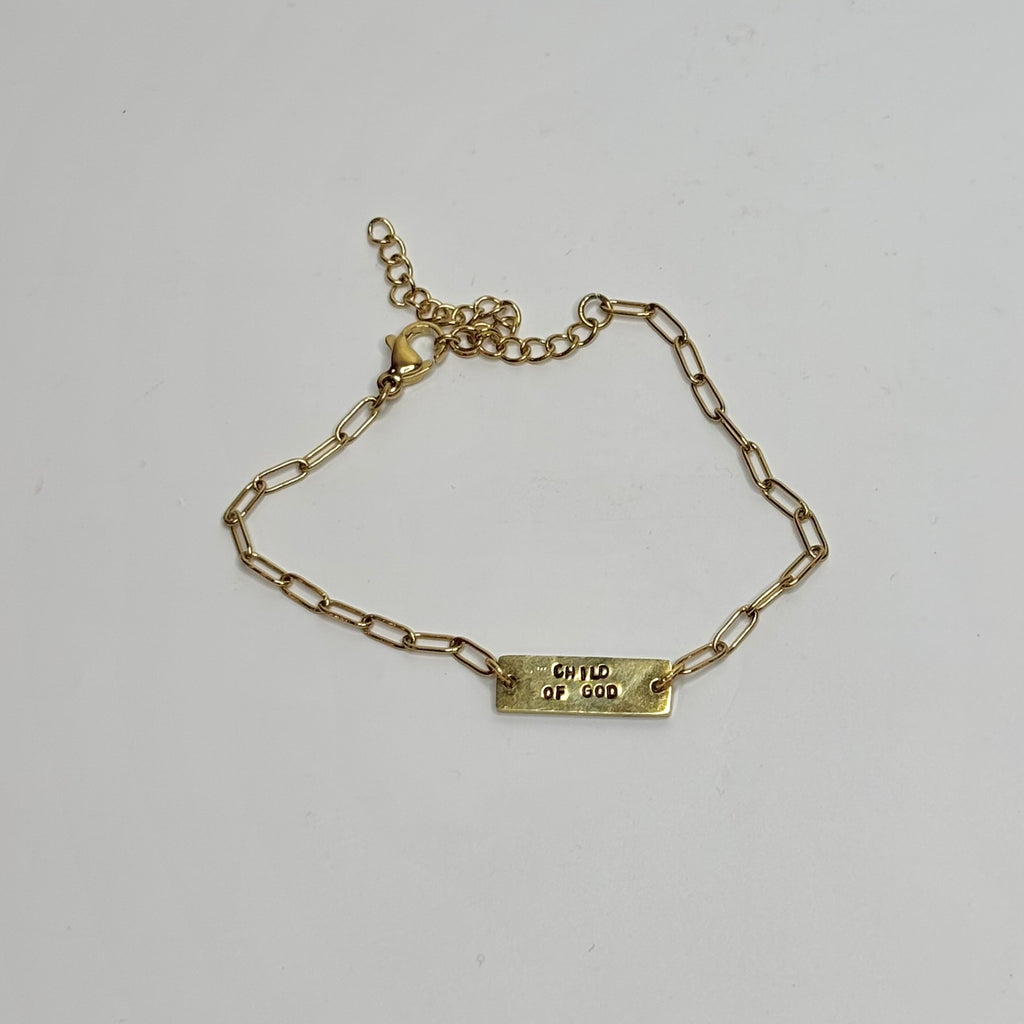 Custom Paperclip Chain Bracelet