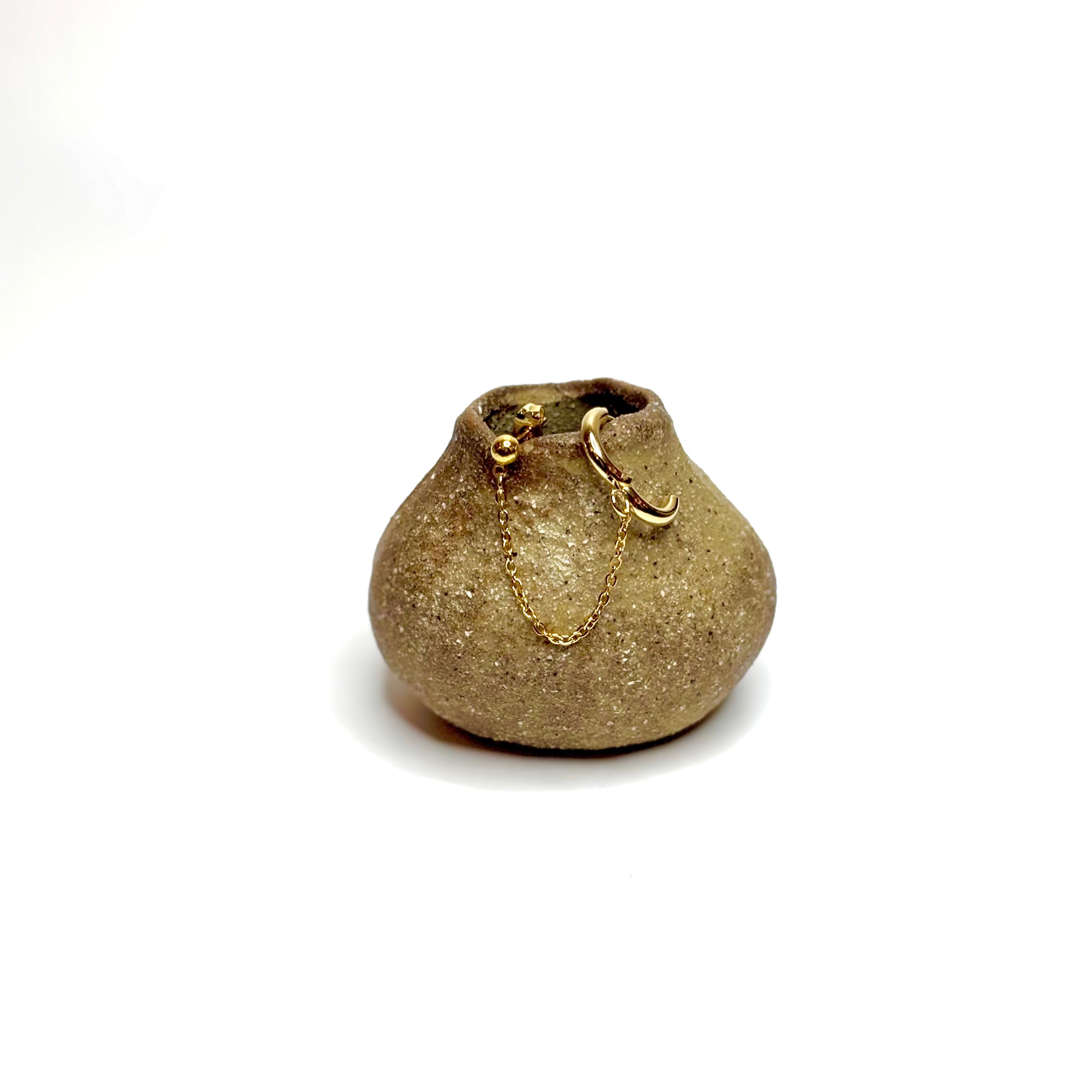 Clicker And Ball Chain Hoops