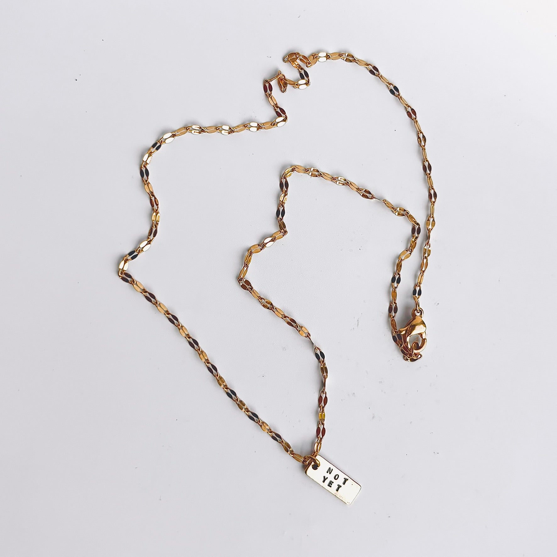 Not Yet Necklace