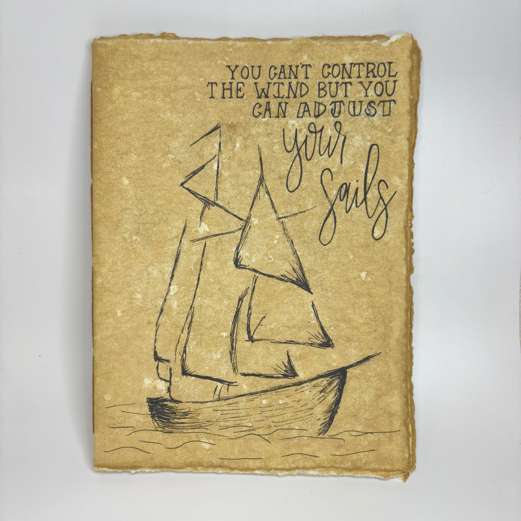 Adjust Your Sails Journal, Large