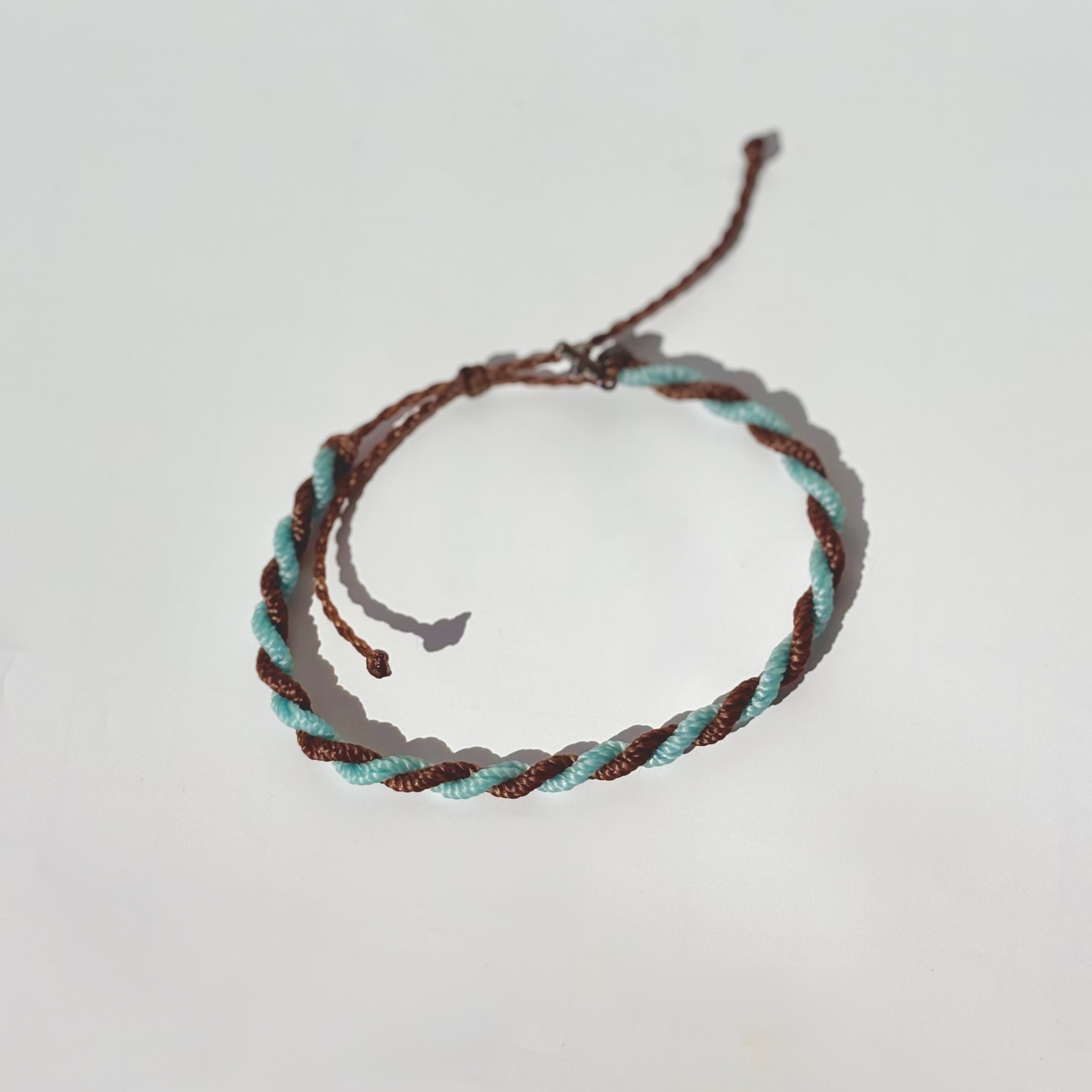 Sailboat rope anklet