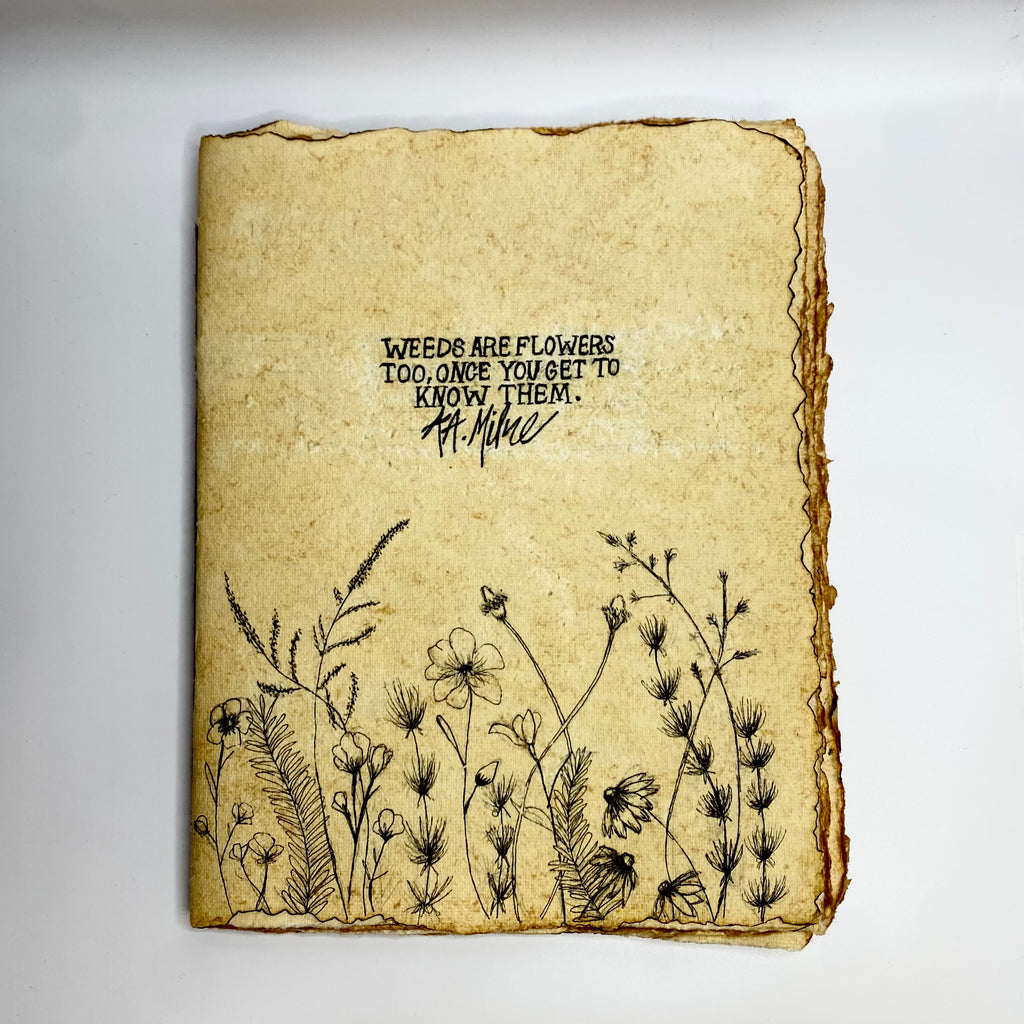 Weeds Are Flowers Too Journal, Large