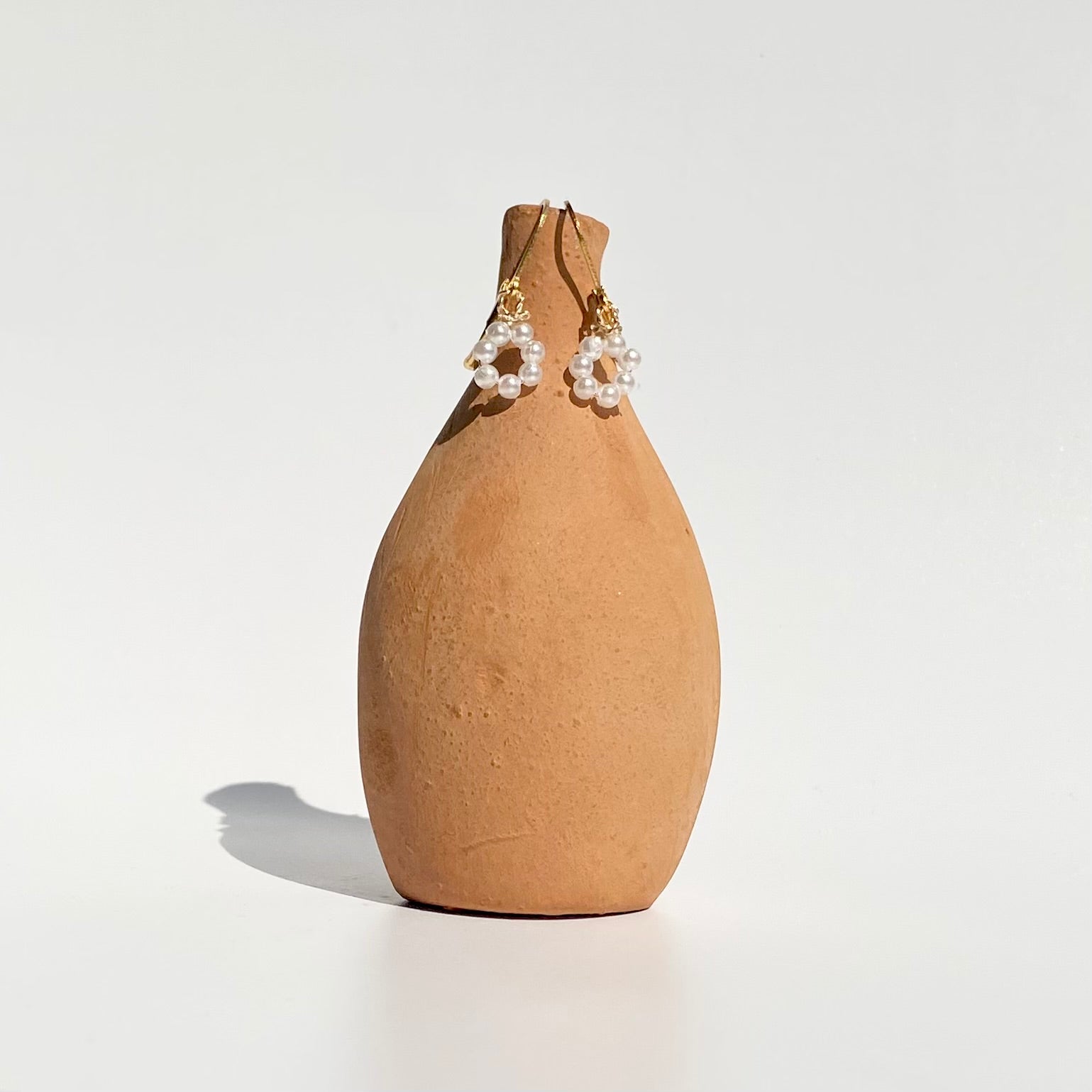 Pearl Flower Dangles